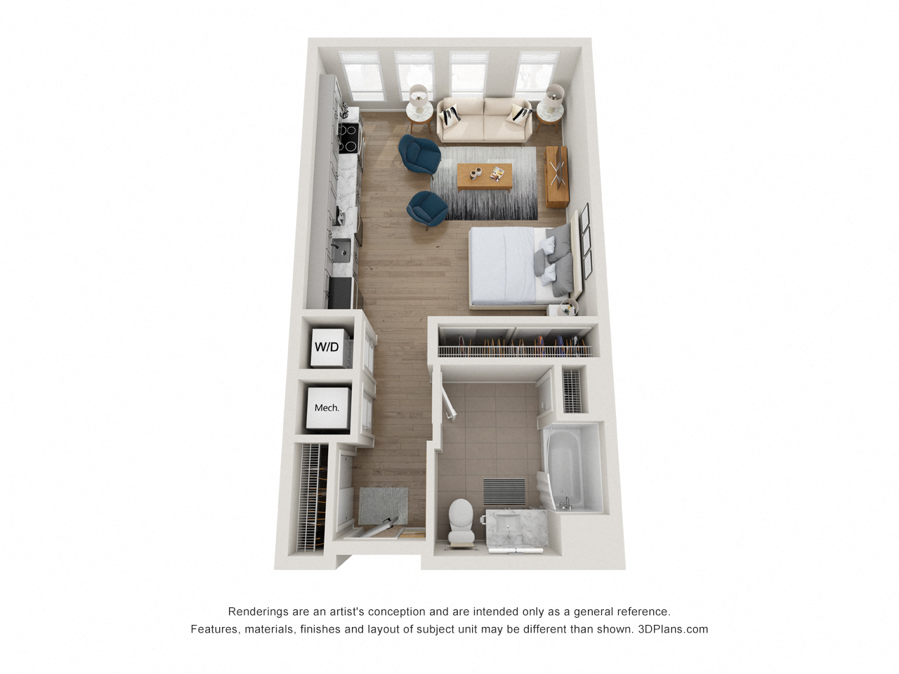 5000 Libbie Mill East Boulevard Studio-3 Beds Apartment for Rent - Photo Gallery 38